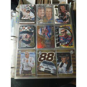 Dale Jarrett NASCAR 9 Card Lot